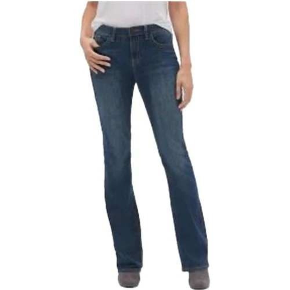 Gap 1969 Perfect Boot Jeans Dark Wash Denim‎ Women Size 28L